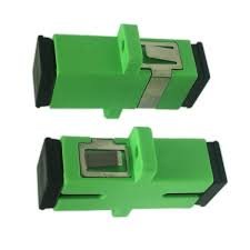 SM simplex SC-APC Optical Adapter (Green)