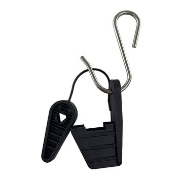 Fiber Drop Cable Dead End Clamp Fiber Cable Clamp S-Shape Hook